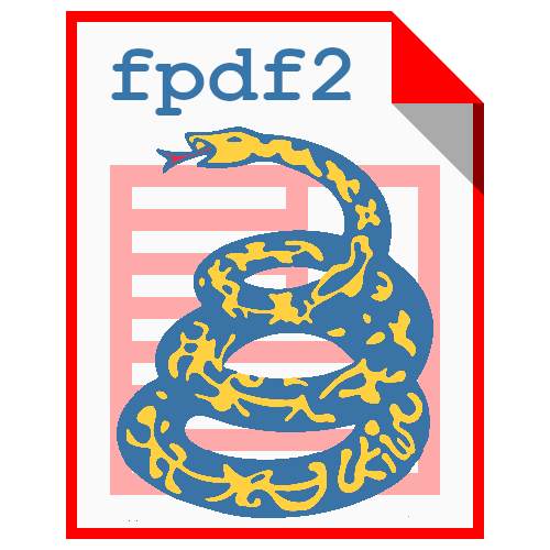 FPDF2 logo