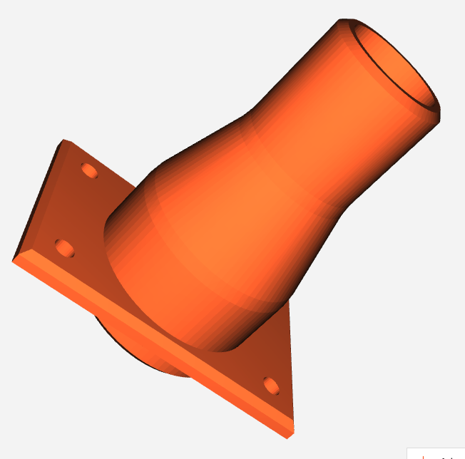 3D Printed sensor fitting